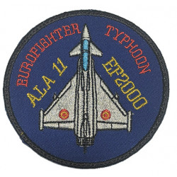 PARCHE BORDADO ALA 12- ALARMA TRANQUILO YO VIGILO