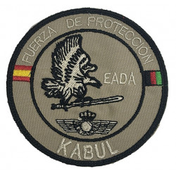 PARCHE BORDADO FUERZA DE PROTECCION EADA OPERACION EN KABUL AFGANISTAN ARIDO