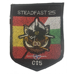 PARCHE BORDADO ALA 12- ALARMA TRANQUILO YO VIGILO