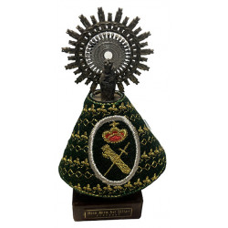MANTO BORDADO  DE LA GUARDIA CIVIL PARA LA VIRGEN DEL PILAR