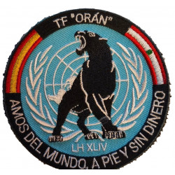 PARCHE BORDADO ALA 12- ALARMA TRANQUILO YO VIGILO