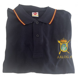 POLO BORDADO AALOG 47 EJERCITO DE TIERRA