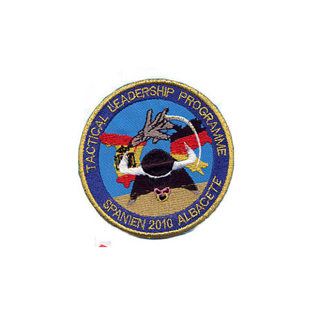 PARCHE BORDADO ALA 12- ALARMA TRANQUILO YO VIGILO