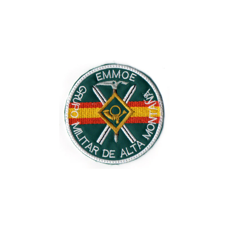 PARCHE BORDADO ALA 12- ALARMA TRANQUILO YO VIGILO