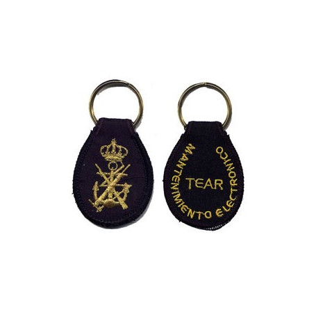 LLAVERO BORDADO MANTENI, ELECTRONICO TERCIO ARMADA LL017