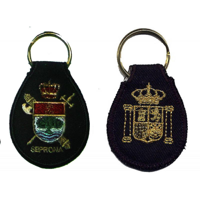LLAVERO BORDADO GUARDIA CIVIL SEPRONA