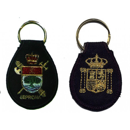 LLAVERO BORDADO GUARDIA CIVIL SEPRONA