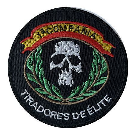 PARCHE BORDADO ALA 12- ALARMA TRANQUILO YO VIGILO